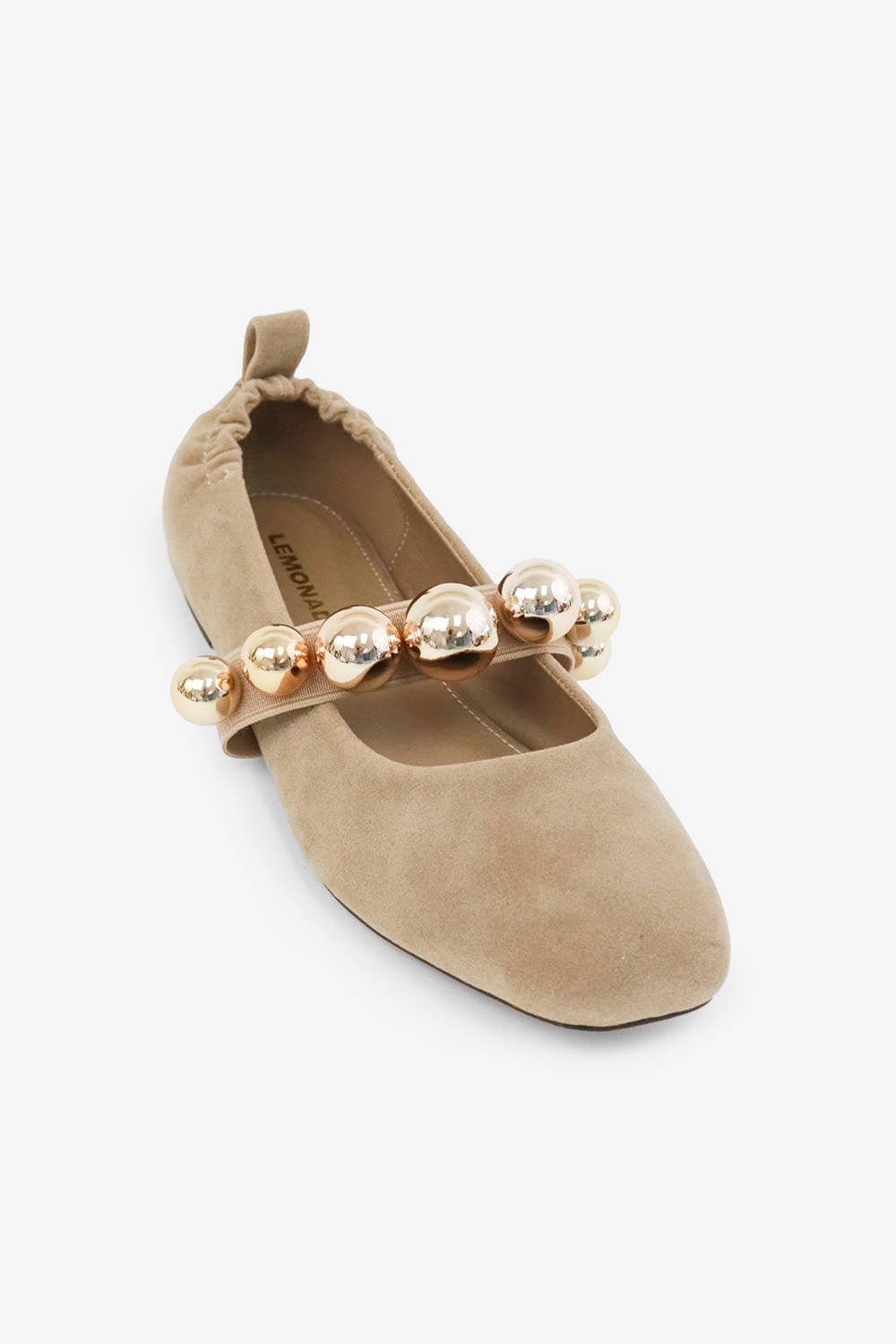 COLLEEN - FALL '25 Chic Ballet Flat with Gold Details