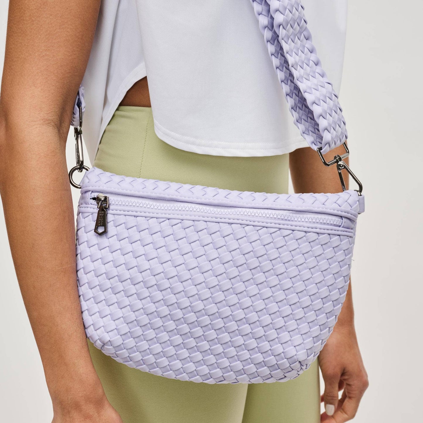 Ethereal - Woven Neoprene Crossbody Bag