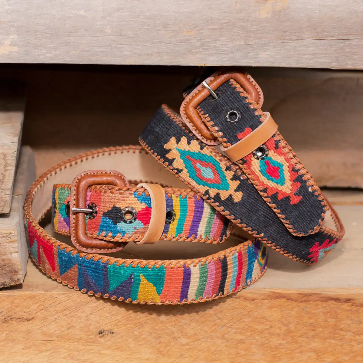 Navajo Design Belt 
