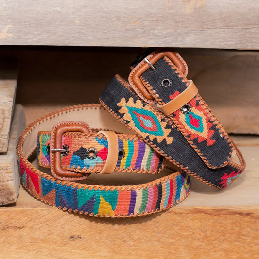 Navajo Design Belt 