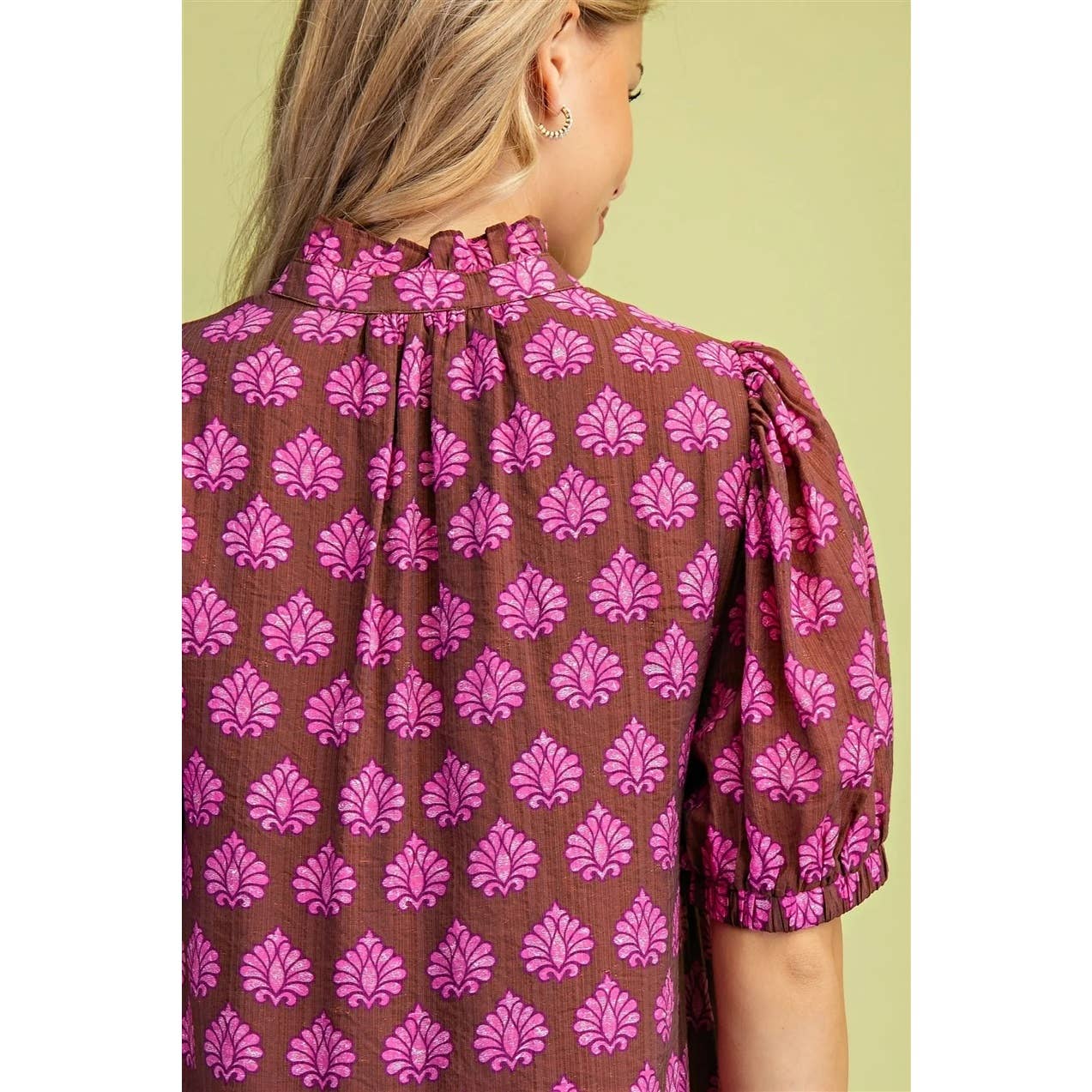 Printed Midi Dress