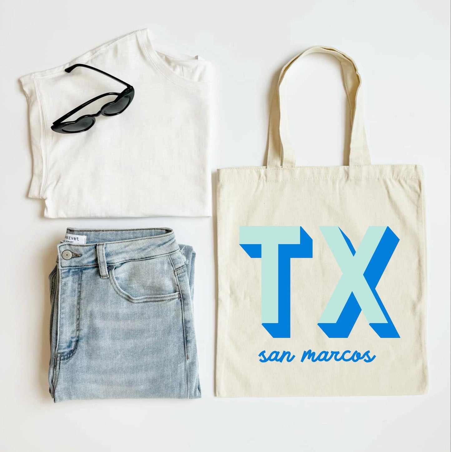 Custom City Monogram Tote Bag, Monogram Tote Bag