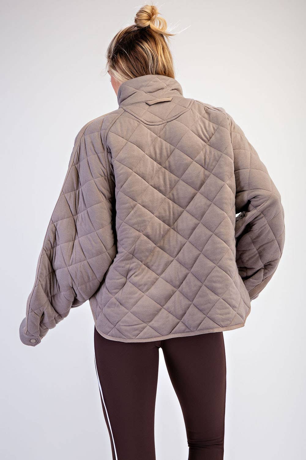EVERYDAY QUILTED SNAP JACKET