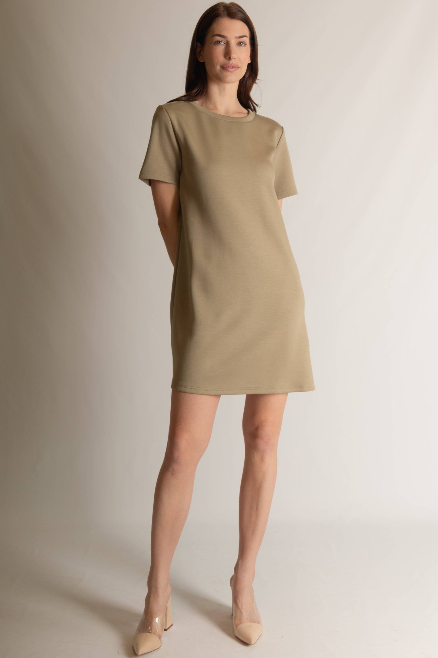 P. CILL Butter Modal Short Sleeve Dress