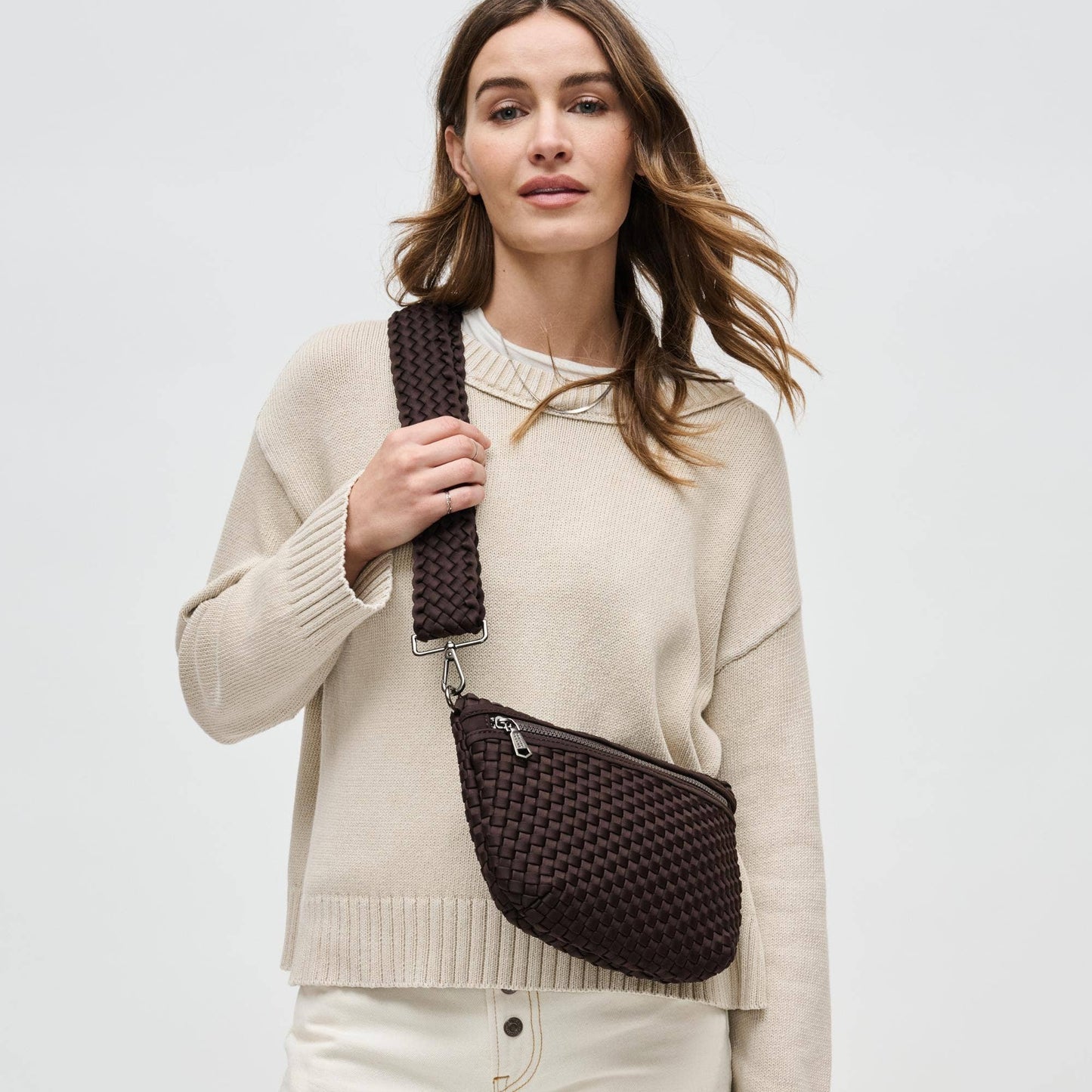 Ethereal - Woven Neoprene Crossbody Bag