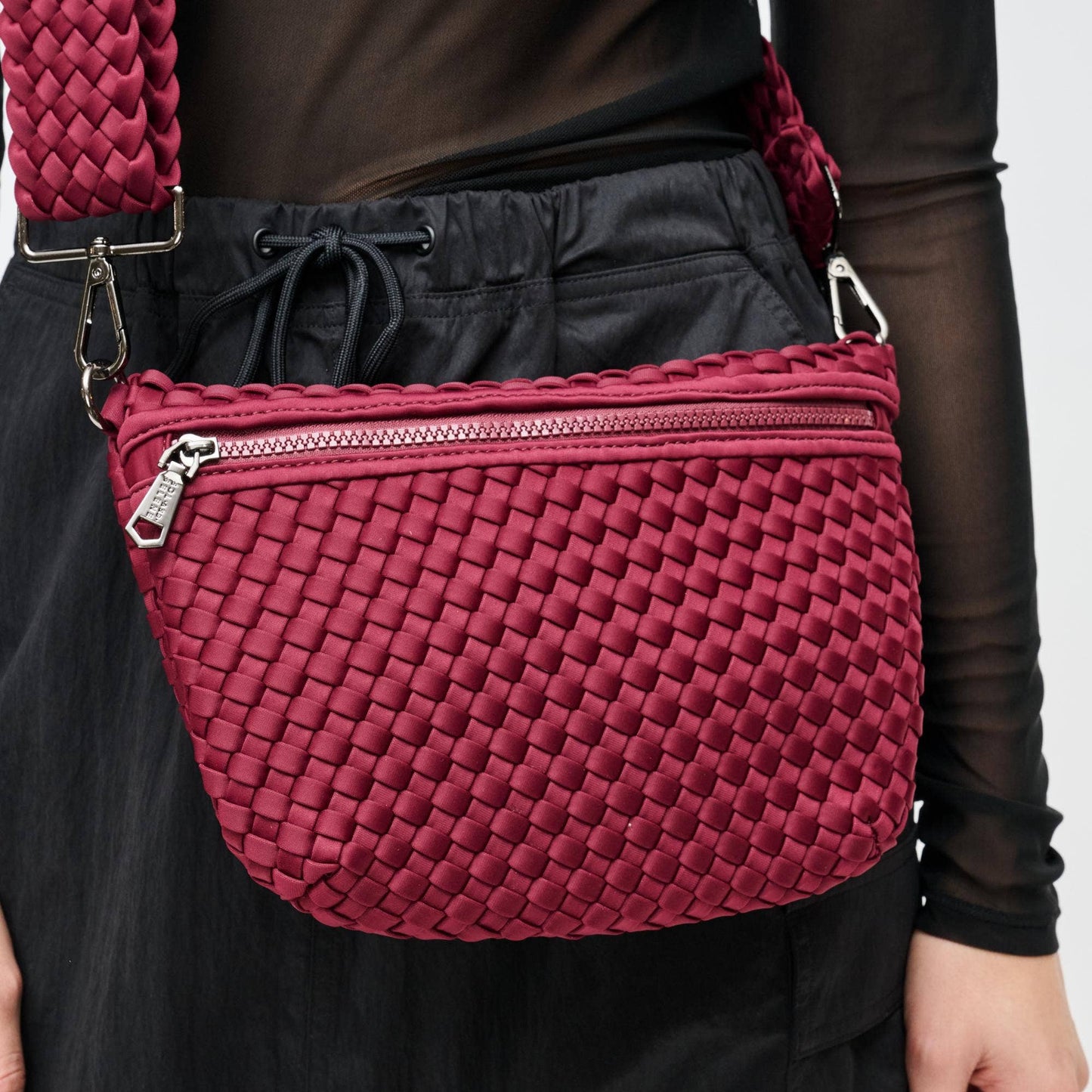 Ethereal - Woven Neoprene Crossbody Bag