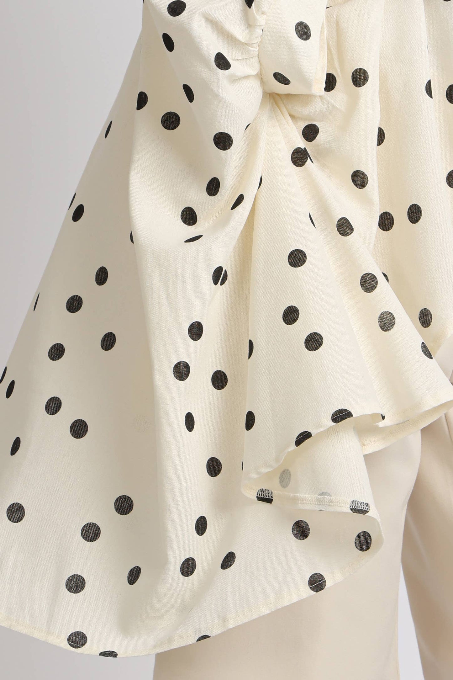 Polka Print Hi-Low Tunic Shirt AM2024