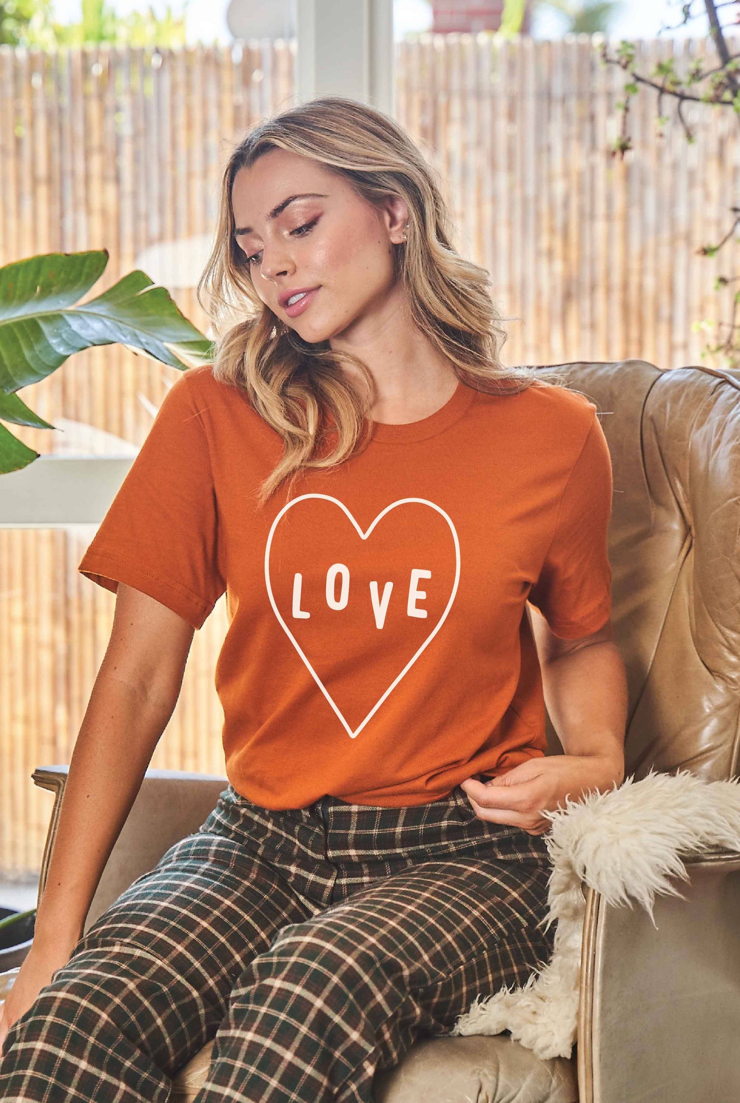 LOVE Graphic T-Shirt - Bohemian Style