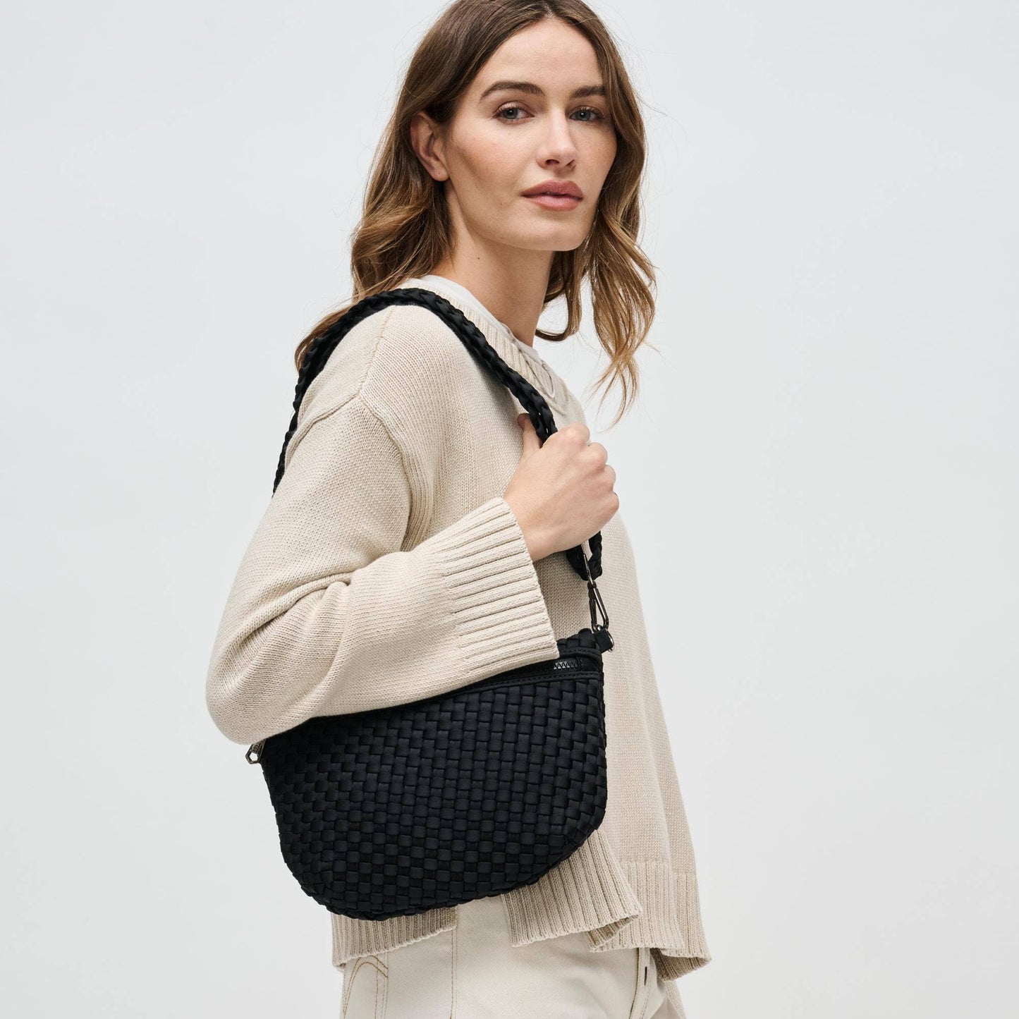 Ethereal - Woven Neoprene Crossbody Bag