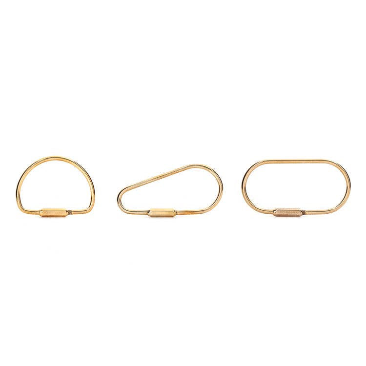 Brass Keyrings