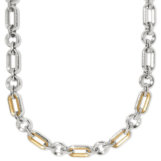 Medici Link Two Tone Necklace